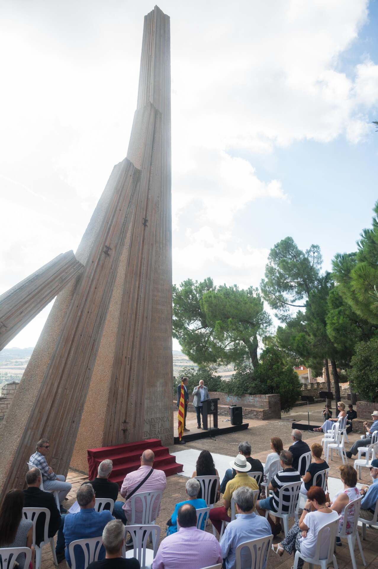 Cervera commemorarà la Diada al Monument de la Generalitat