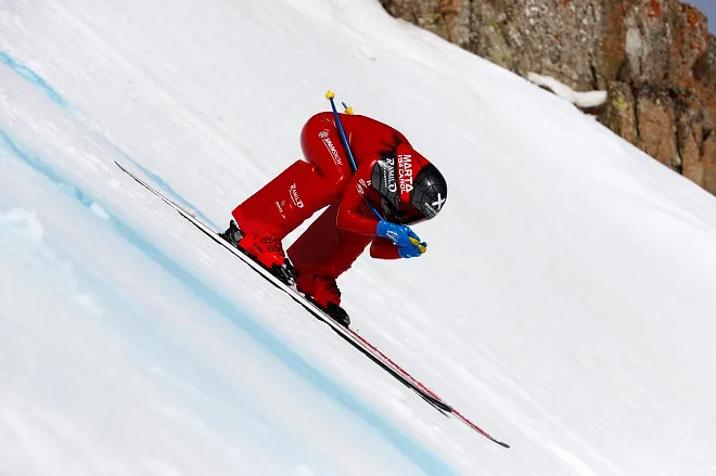 Una esquiadora lleidatana fa història en l’esquí de velocitat espanyol