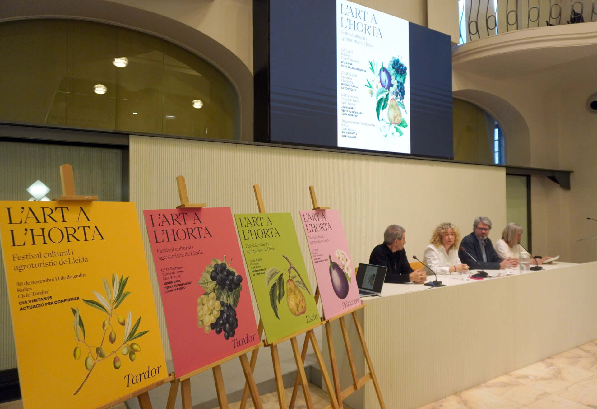 La Paeria llança el festival ‘L’Art a l’Horta’ per potenciar l’atractiu cultural i agroturístic de Lleida