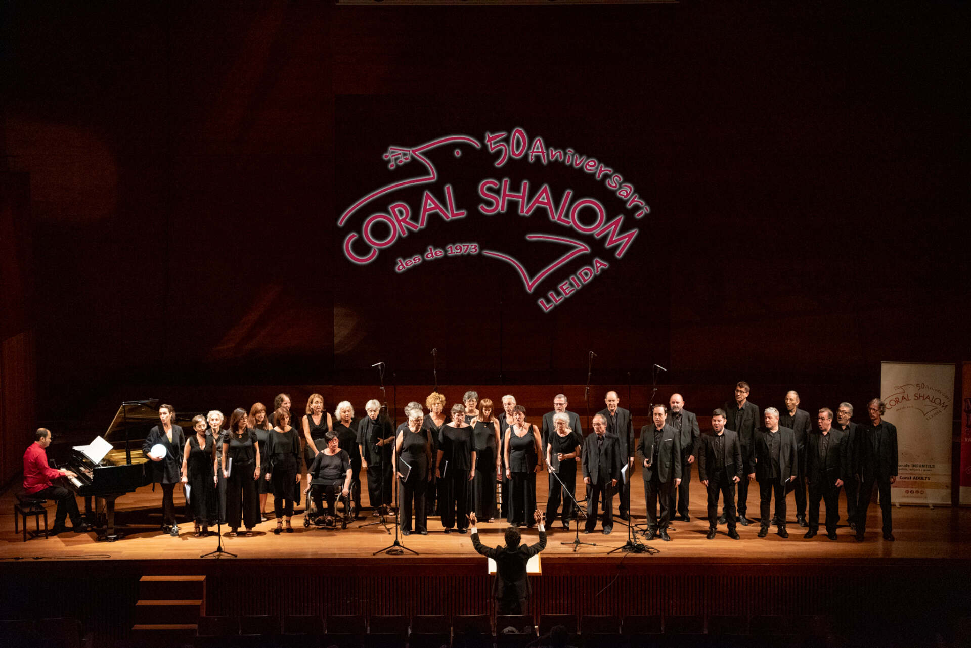 La Coral Shalom finalitza el seu 50è aniversari a l’Auditori Enric Granados