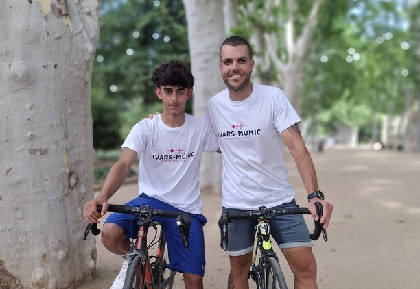 Solidaritat lleidatana: D’Ivars de Noguera a Múnic en bici i pel càncer infantil