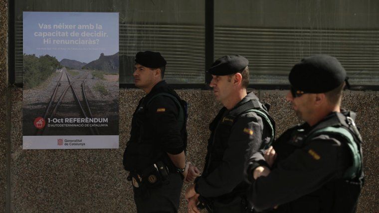 L’Associació Espanyola de Guàrdies Civils demana el relleu urgent dels agents enviats a Catalunya